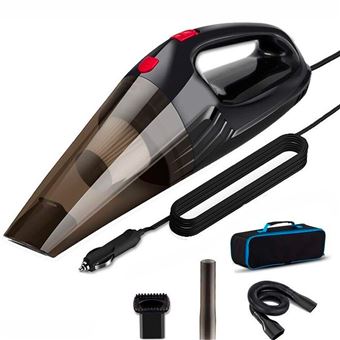 Mini aspirador Mediawave store portátil para coches camiones barcos con toma de mechero de 12V - 1
