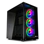 Caja gaming Talius Cronos ATX RGB cristal templado USB 3.0 Negro