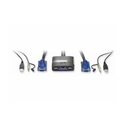 LevelOne KVM 2 Puertos USB + Audio - Imagen 3