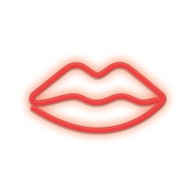 Forever Lampara Neon Led Lips Red - Imagen 4