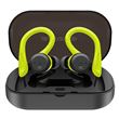 Auriculares TWS deportivos con power bank Avenzo (av-tw5003g) Negro/Verde