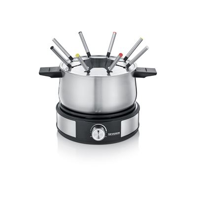 Fondue Para 8 Personas Y Crepera 2 En 1 Severin Fo 2471