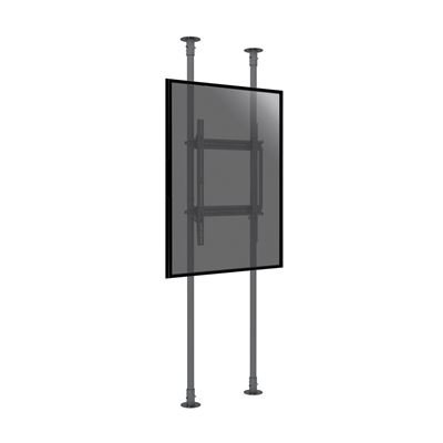Soporte De Suelo- Techo Kimex 032-1010k - Para Tv 50""- 100"" , Modo Retrato, Altura 240cm