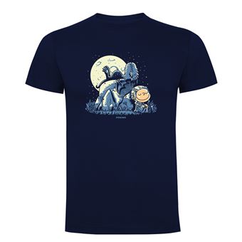 Camiseta manga corta Friking, Modelo 868 Juego de Tronos, Dragon peanuts, Talla S, Navy