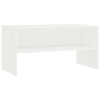 Mueble Para Tv Vidaxl Aglomerado Blanco 80x40x40 Cm