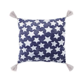 Cojín Diseño Estrellas Azul Marino 40*40 cm - 1