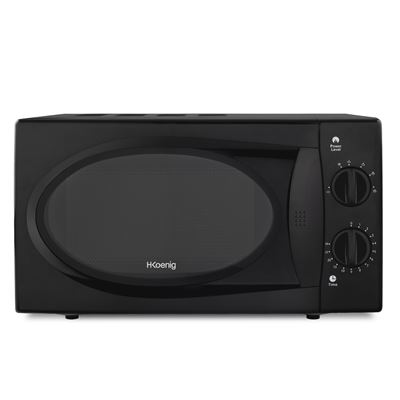 Microondas Vio6b H.koenig 700 W 20 Litros 5 Configuraciones. Negro