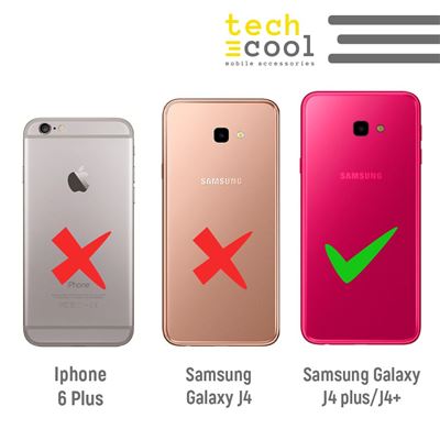 Funda de Silicona TechCool para Samsung Galaxy J4 plus / J4+, Cactus  patrones Transparente - Fundas y carcasas para teléfono móvil - Los mejores  precios | Fnac