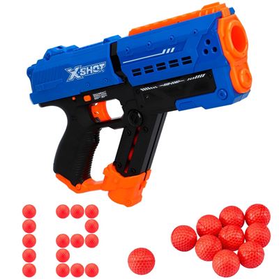 Pistola de bolas gomaespuma meteor blaster x-shot chaos