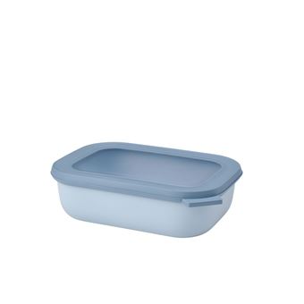 Bote de cocina Cirqula rectangular 1000 ml nordic blue - 1
