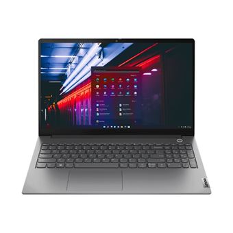 PC Portátil Lenovo ThinkBook 15 G2 ITL - 15.6"" FullHD Intel Core i5-1135G7, 8GB RAM, 256GB SSD, Intel Iris Xe Graphics, Windows 10 Pro - QWERTY español Gris - 1