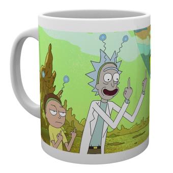 Taza Rick y Morty Paz