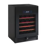 Cavevinum Vinoteca Gama premium ref. cv46bl negra integrable cocina 46 cv46b