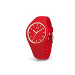 Icewatch Glam Colour red reloj rosso para mujer con correa de silicona 016263 ic016263