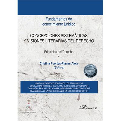 Dykinson Concepciones Sistemáticas Y Visiones Literarias Del Derecho. Principios Del Derecho Vi