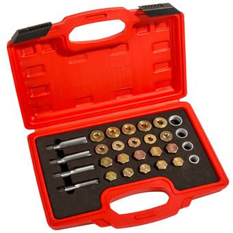 Conjunto de reparación para tapón de vaciado, Plata