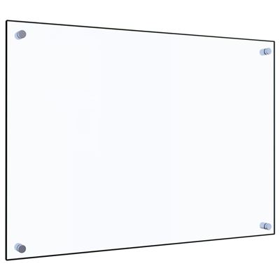 Protector Contra Salpicaduras Cocina Vidrio Templado 70x50 Cm Vidaxl