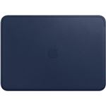 Funda de cuero para MacBook de 12 pulgadas - Azul medianoche