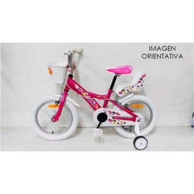 Umit J1651 Bicicleta infantil niñas rosa 16 con