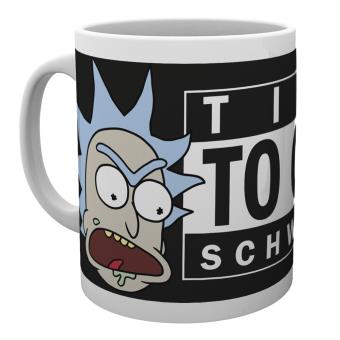 Taza Rick y Morty Time To Get Schwifty