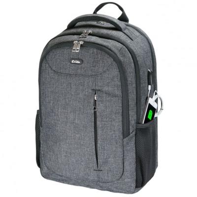 Mochila E-vitta s Gear Gris - Para Portátiles Hasta 15.4-16/39.1-40.64cm - Impermeable - Correa su