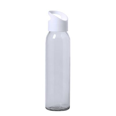 Tinof Bidón De 470ml Con Cuerpo De Cristal Y Tapón A Rosca En Pp, Libre De Bpa. Dam Transparente
