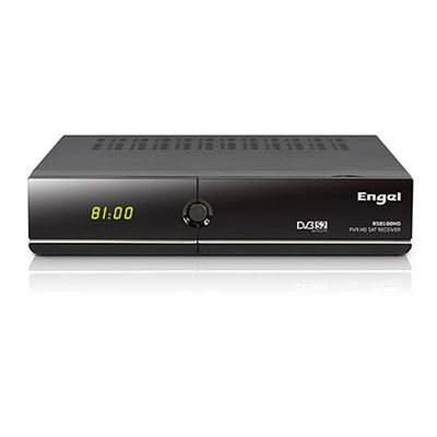 Receptor Satélite Engel Rs8100y Dvb-s2 en HD Funciones Iptv pvr Thimeshift USB Dongle Wifi Ethernet HDMI Audio Digital