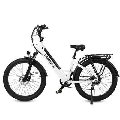 Samebike Blanco Bicicleta Elétrica Rs-A01 Plus 48V 14Ah 750W 60Km