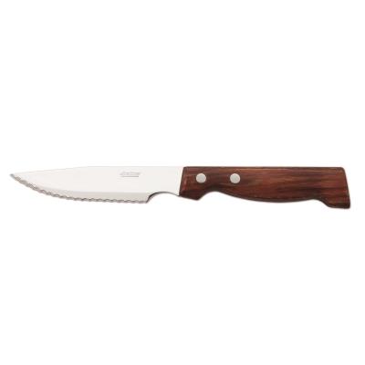 Cuchillo Chuletero Arcos 322700 Monoblock, Una Pieza De Acero Inoxidable, Hoja 12 Cm