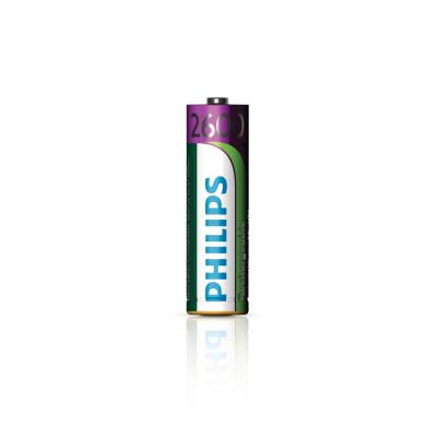Philips R6b2a260 Aa De 2600 Mah Níquel Metal Hidruro Batería