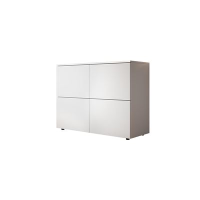 Mb Muebles Bonitos aparador moderno zoel ancho 90 x alto 68 profundo 34 cm de melamina