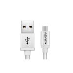 Adata 1m, Usb2.0-a/usb2.0 Micro-b 1m USB a Micro-usb b Plata - Cables USB