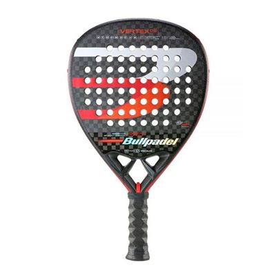 Pala De Padel Bullpadel Vertex 03 2022 Chingotto - Tello Nivel Avanzado Negro, Rojo Y Blanco
