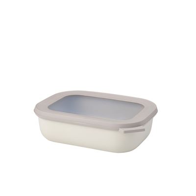 Bote De Cocina Cirqula Rectangular 1000 Ml Nordic White