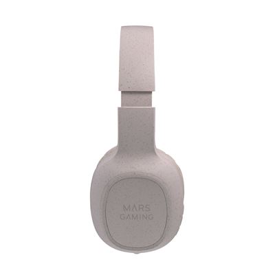 Mars Gaming MHW-ECO Auriculares Inalámbricos Ecológicos Bluetooth 5.1  Micrófono Material Orgánico Wheat Straw
