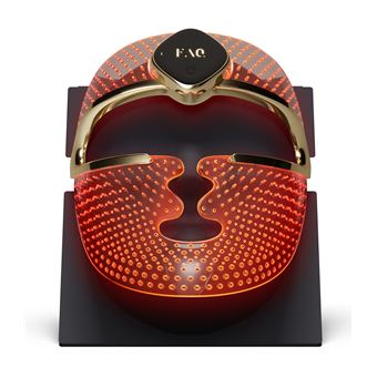 Máscara facial Foreo FAQ 202 con silicona, 7 luces LED + NIR, inalámbrico y antienvejecimiento - 1