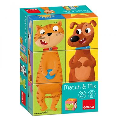 Rompecabezas Goula 6 Cubos Apilable