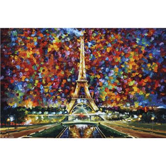 Poster Paris Leonid Afrémov - 1