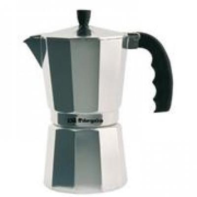 Cafetera Italiana Orbegozo Kf600 6 Tazas Inox