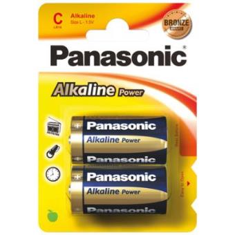 Wentronic LR14 2-BL Panasonic Alkaline Power - 1