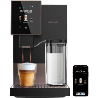 Cafetera Cecotec Cremmaet Compactccino Connected 19 bares Negro - 1