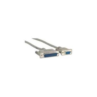 Microconnect ModemCable DB9-DB25 (3M) - cables de red - 1