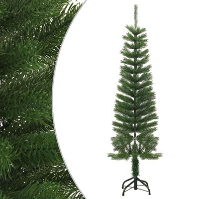 Árbol de Navidad artificial estrecho con soporte vidaXL PE 150cm