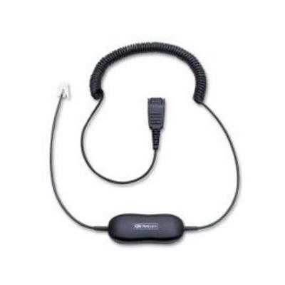 Jabra Gn1216 Para Avaya 0.8M Cable Curled Qd