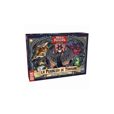 Juego De Cartas Hero Realms: La Perdicion De Thandar