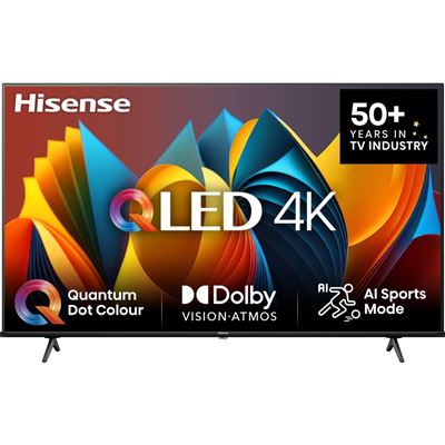 Tv Qled 43" Hisense 43e77nq Negro E