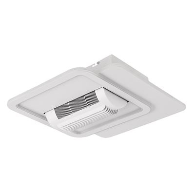 Ventilador De Techo Fabrilamp Dc Obelisco Regulable Con Mando A Distancia 59w 3cct 5900lm Blanco