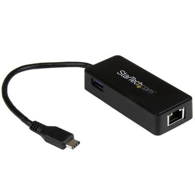 Startech .Com Adaptador De Red Gigabit Usb-C Con Puerto Usb Extra