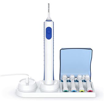 CHOKMAX Soporte para cepillo de dientes eléctrico, base de soporte de  repuesto compatible con cepillo de dientes Oral B y 2 cabezales de cepillo  de dientes, organizador de cepillos de dientes para 