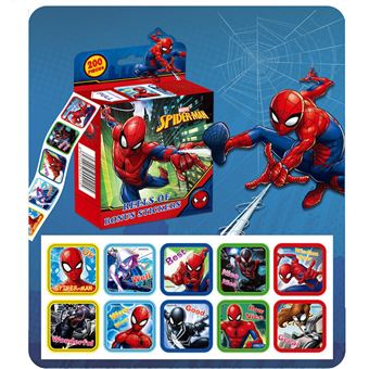 Pegatinas para Niños extraíbles de dibujos animados de Disney, pegatinas de  spiderman, juguetes de 200 hojas, Pegatinas, Los mejores precios